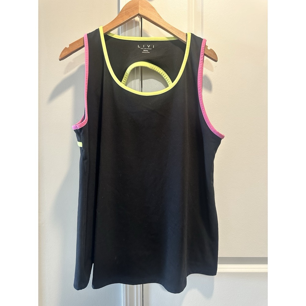 Livi By Lane Bryant Workout Tank Plus Size 22/24